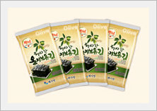 HAESARANG Seasoned Laver with Olive Oil(Sm...  Made in Korea